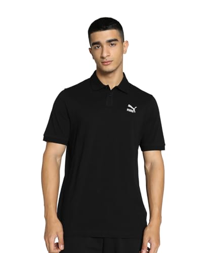 Image of Puma Men's Solid Regular Fit T-Shirt