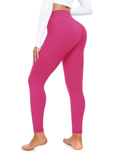 Image of CTHH High Waist Yoga Pants with Pockets for Women Tummy Control Yoga Leggings 4 Way Stretch Workout Pants