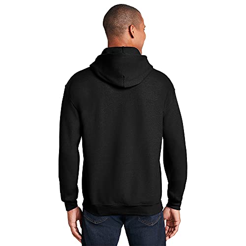 Gildan - Heavy Blend Hooded Sweatshirt - 18500 (Small, Black)3