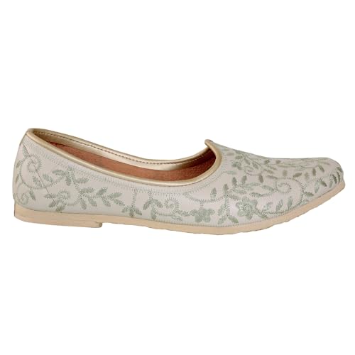 Image of CatBird Handcrafted Men's Ethnic Jutti - Traditional Indian Mojari for Casual wear,Weddings & Festivals