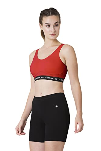 Image of Van Heusen Women's Slip-On Cotton Sports Bra | Full Coverage | Non-Padded | Non-Wired | Proactive Comfort Fit | Slip-On Easy Fit | High-Stretch Cotton | Breathable Fabric | Anti-Bacterial Tech | Color Fresh Technology | Keeps You Fresh | All-Day Active Comfort | Style 44006 | Available in Pack of 1 & 2