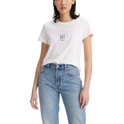 Image of Levi's Women's Perfect Crewneck Tee Shirt (Also Available in Plus)