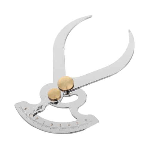 Medidor de espesores OUNONA de acero inoxidable de alta precisión para madera, calibrador para medir diámetro exterior y huecos, herramienta precisa (escala métrica) miniatura 1