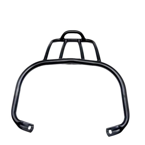 Support porte-bagages moto Vespa GTS300 en acier renforcé noir haute résistance