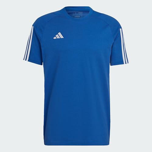 Image of adidas Men's T-Shirt (Short Sleeve) Tiro 23 Competition T-Shirt, Royblu/White, HU1321, Size 2XL