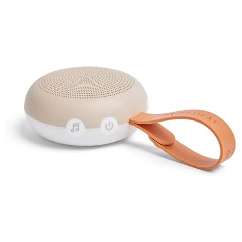 ergoPouch Drift Away White Noise Machine – Portable Sound Therapy for Baby & Adult, 7 Soothing Sounds, Rechargeable Battery, Adjustable Light - Home, Travel, and Registry Gift Cover