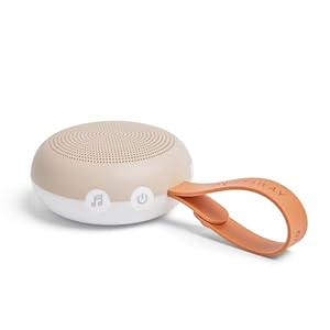 ergoPouch White Noise Machine Drift Away – Baby Adults Sleeping Sound Machine – Natural Soothing Noise Cancelling Therapy Portable Travel USB Recharge Adjustable Light