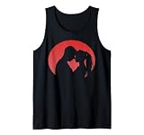 Liebespaar Mond Silhouette Tank Top