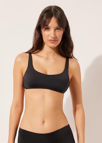 Woman's Lightly Padded Tank-Style Swimsuit Top Indonesia2