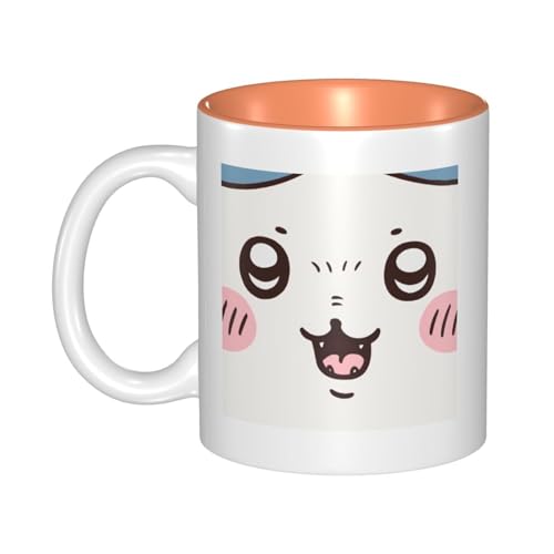 マグカップ ちいかわ ハチワレ コーヒーカップ 陶磁器 ミルクコップ おしゃれ 持ちやすい 耐熱 耐冷 人気 かわいい プレゼント 母の日 記念日 電子レンジ対応 330ml