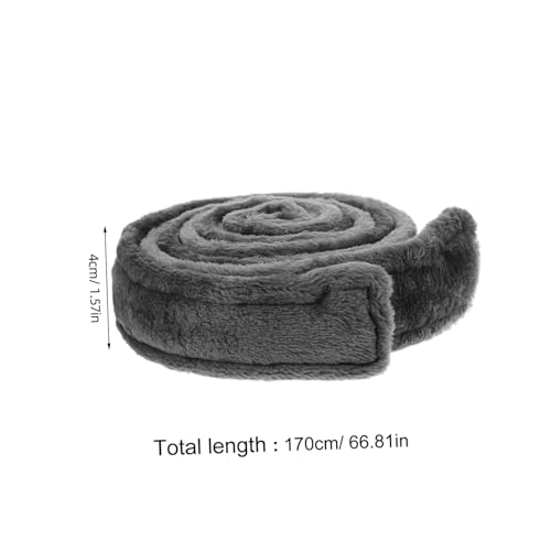 Soft Flannel Bathrobe Tie Waist Belt Replacement for Men and Women Elegant Robe Belt for Hotel and Spa Use Comfortable Waist Rope Deep Extra Thick2