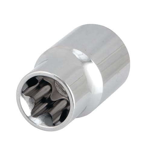 Image of Performance Tool W81012 3 /8-Inch Drive E-12 External Torx Socket, Heat Treated Alloy Steel with Polish Chrome Plated Finish