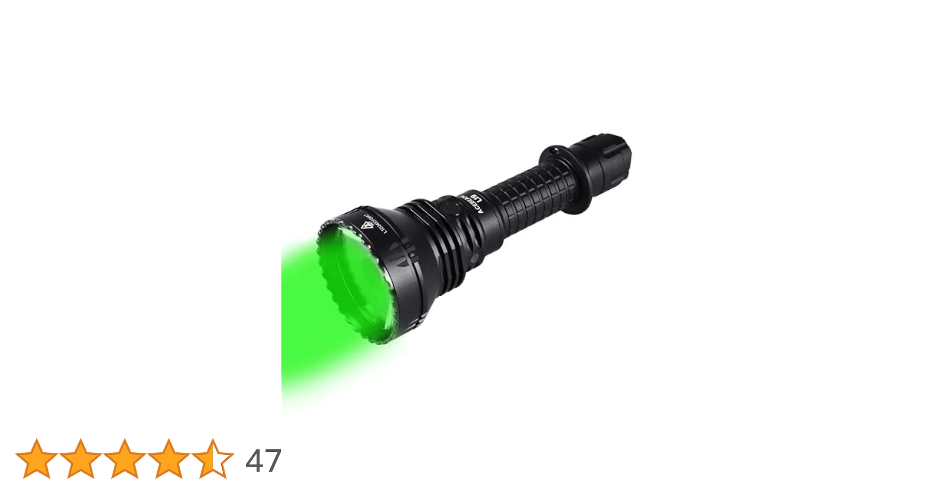 【ACEBEAM　P15　LEDタクティカルライト　ダークグリーン色】 ACEBEAM (エースビーム) P15 EDC DG タクティカルフラッシュ