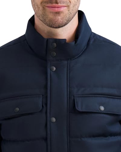 Cole Haan Men's Comfort Rain Quilt Coat4