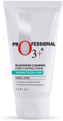 O3+ Ultra Clean Blackhead Clearing Pore Control Scrub for Oily Skin, 50g