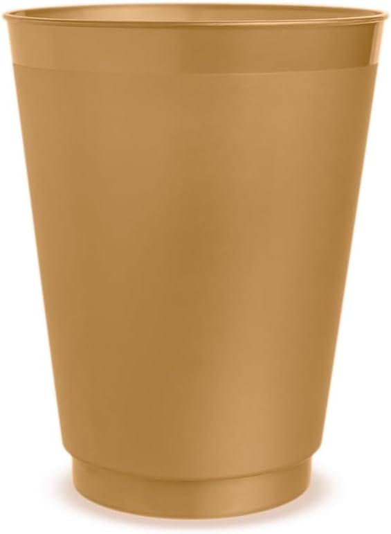 USMG Blank 16oz Frosted Stadium Cups (Clear/Natural), QTY 100