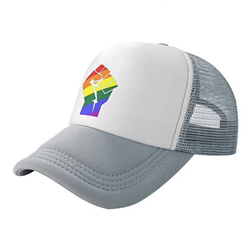 452 Cotone Berretto Bandiera Arcobaleno LGBT Pride...