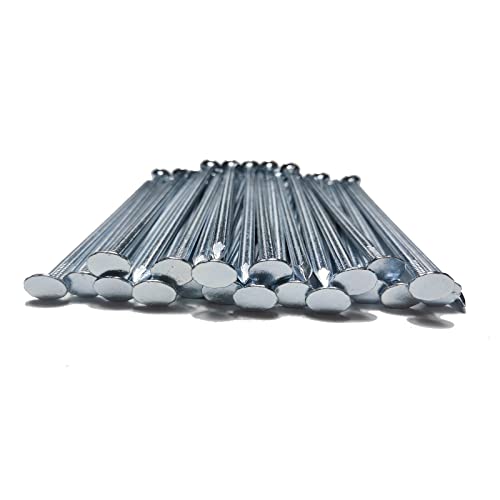 Metal Stakes,35Pcs 6 Inch Galvanized Landscape Spikes,Garden Nails for Turf,House Construction,Carpentry NailTent and More - Image 3