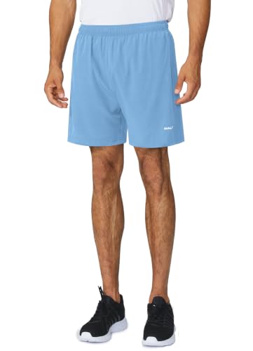 Image of baleaf Men's 5 inch Running Athletic Shorts with Liner /No Liner
