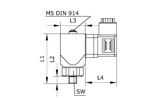 cyclingcolors Druckschalter PSK Druckschalter Sensor Traktor Agrarfahrzeug