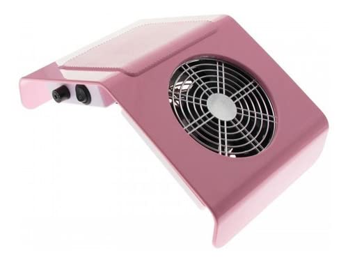 Coletor Aspirador Sugador De Pó Unhas De Gel Bivolt (Rosa)