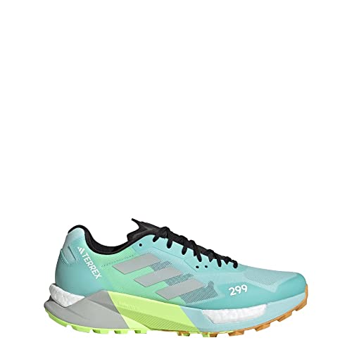 adidas Tênis feminino Terrex Agravic Flow 2 GTX W, Semiflash Aqua/Wonder Silver/Lucid, 37