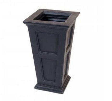 212 Main Fairfield Tall Planter - Black