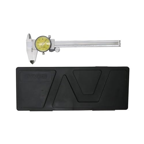 Calibrador de reloj mecánico 150mm precisión 0.01mm miniatura 6
