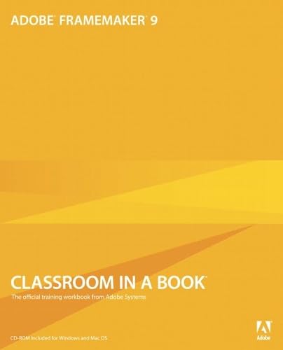 Buy Adobe FrameMaker 9 Classroom in a Book — BookShops.in