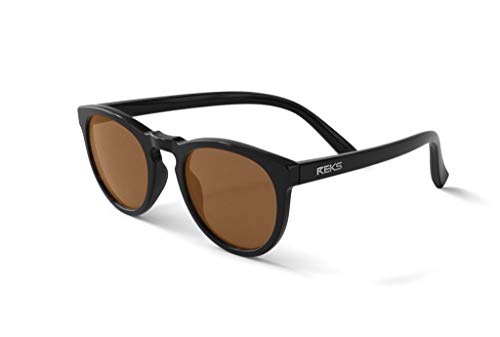 Image of REKS Polarized Round Sunglasses - Unbreakable frame