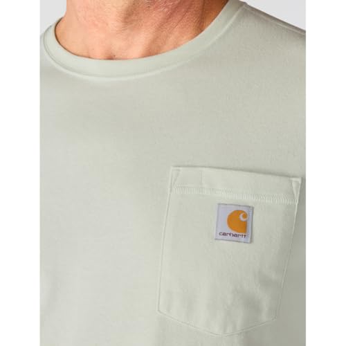 Image of Carhartt Men's Force Relaxed Fit Midweight Long-Sleeve Pocket T-Shirt
