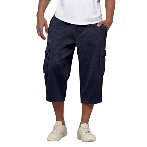 Short de sport homme avec poches multiples stretch contre la chaleur
