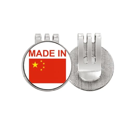 Marqueur de balle de golf en émail de haute qualité Country Love durable
