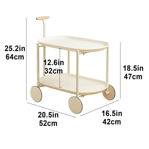 Table basse compacte à étagères pour ranger et désencombrer le salon - 2