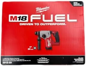 Milwaukee 2912-20 M18 Fuel 18V 1" Sds Plus Brushless Rotary Hamme...
