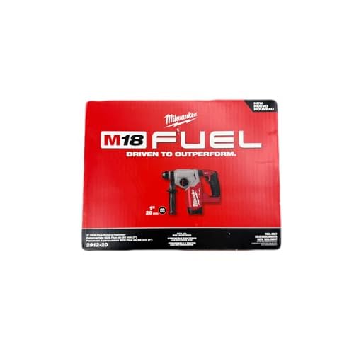 Milwaukee 2912-20 M18 Fuel 18V 1" Sds Plus Brushless Rotary Hammer