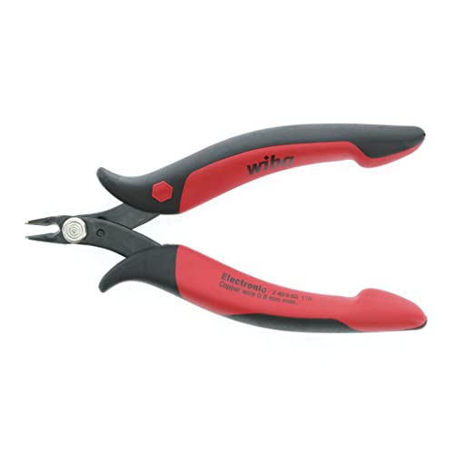 Wiha 56812 Precision Electronic Diagonal Cutters, Narrow Shape, 4.5-Inch #TOP10