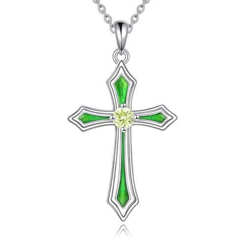 Collier croix femme argent anti-allergie, fini les rougeurs avec l'argent 925