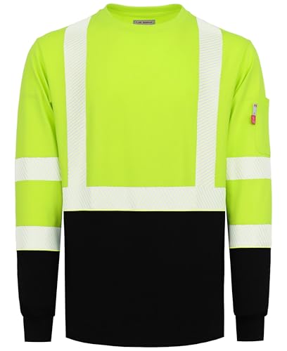 Image of VATRENUS FR Shirt for Men 6oz High Visibility CrewNeck Tees CAT2 100%Cotton