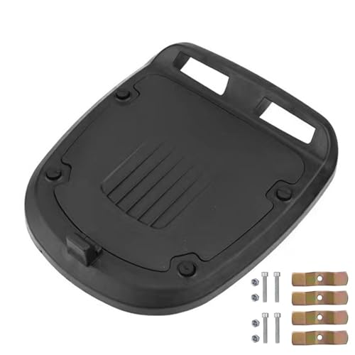 CENMOO Placa de montaje para baúl de moto, soporte para maletero de motocicleta | Soporte de montaje para maletero de caja de cola de motocicleta - Base de maletero trasero para motocicletas a