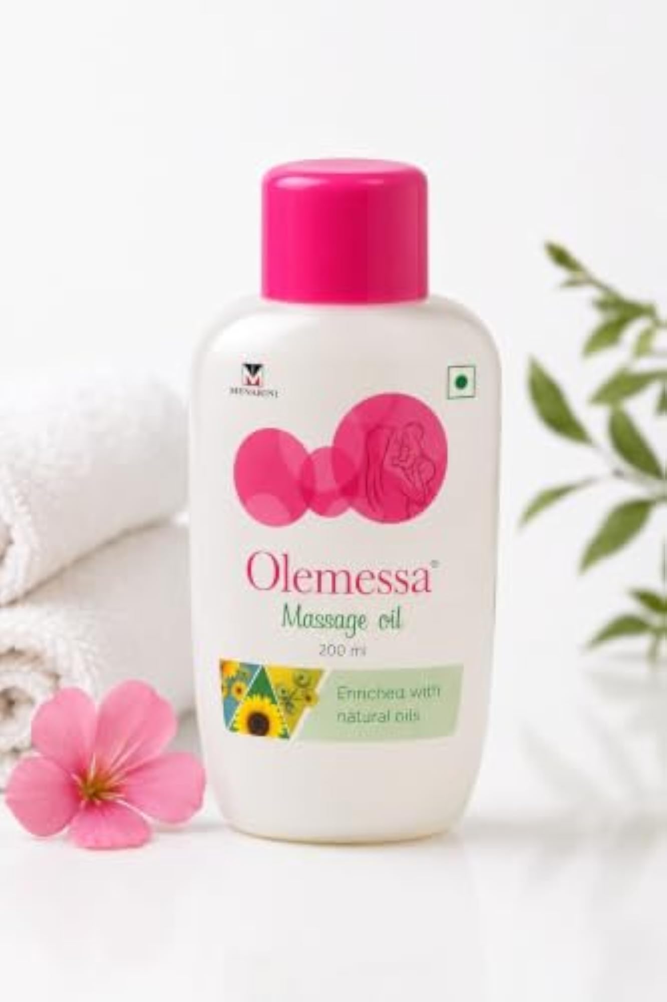 Dew-Derm Moisturising Lotion & Ole-Messa Baby Massage Oil Combo Set
