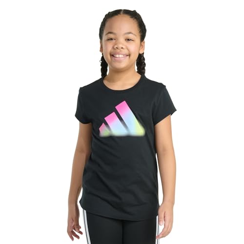 adidas Girls' Short Sleeve Essential Tee