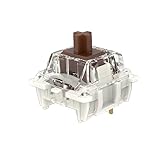 Gateron G Brown Pro 3.0スイッチ 潤滑済み 3ピン RGB SMD タクタイル ゲーミングメカニカルキーボード用 (36個、プロブラウン3.0)