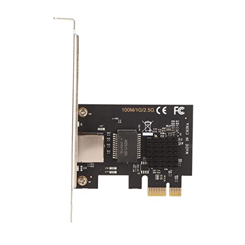 Tarjeta de red Ethernet 25G PCIe x1 RTL8125B, puerto único, 25Gbps, compatible con desktops, servidores y estaciones de trabajo, soporte IEEE 802.3bz miniatura 7