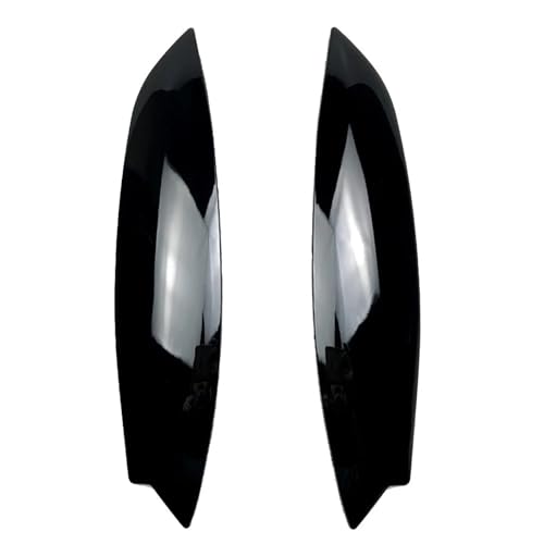Autocollant spoiler Golf MK5 2005-2007 sourcil antibrouillard avant noir laqué