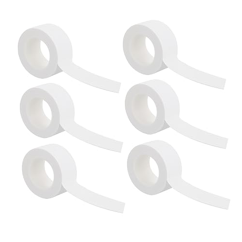 NOLITOY Tape First Aid 6 Rolls Breathable Cotton Tape Athletic Dressing Bandage