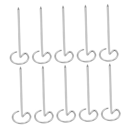 FUNOMOCYA 10piezas Brochetas Para Barbacoa Inoxidable Para Asar y Aperitivos Pack