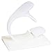 Panduit LWC50-A-L Latching Wire Clip, Nylon 6.6, Rubber Adhesive Mounting Method, Natural, 0.50" Max Bundle Diameter, 0.67" Height, 1.00" Width, 1.26" Length (Pack of 50)