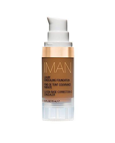 IMAN Cosmetics Concealing Foundation, Dark Skin, Earth 3