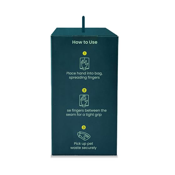 Image of No. Two Dog Poop Bags 240 Count (16 Rolls) Patented Finger Grip Waste Bag for Dogs Unscented Leak-Proof Heavy-Duty 13.5 inch x 9 inch Fits Most Dispensers